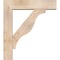 Ekena Millwork Funston Block Smooth Bracket w/ Offset Brace, Douglas Fir, 7 1/2"W x 32"D x 36"H BKT0806X32X36FST05SDF - alternate 2